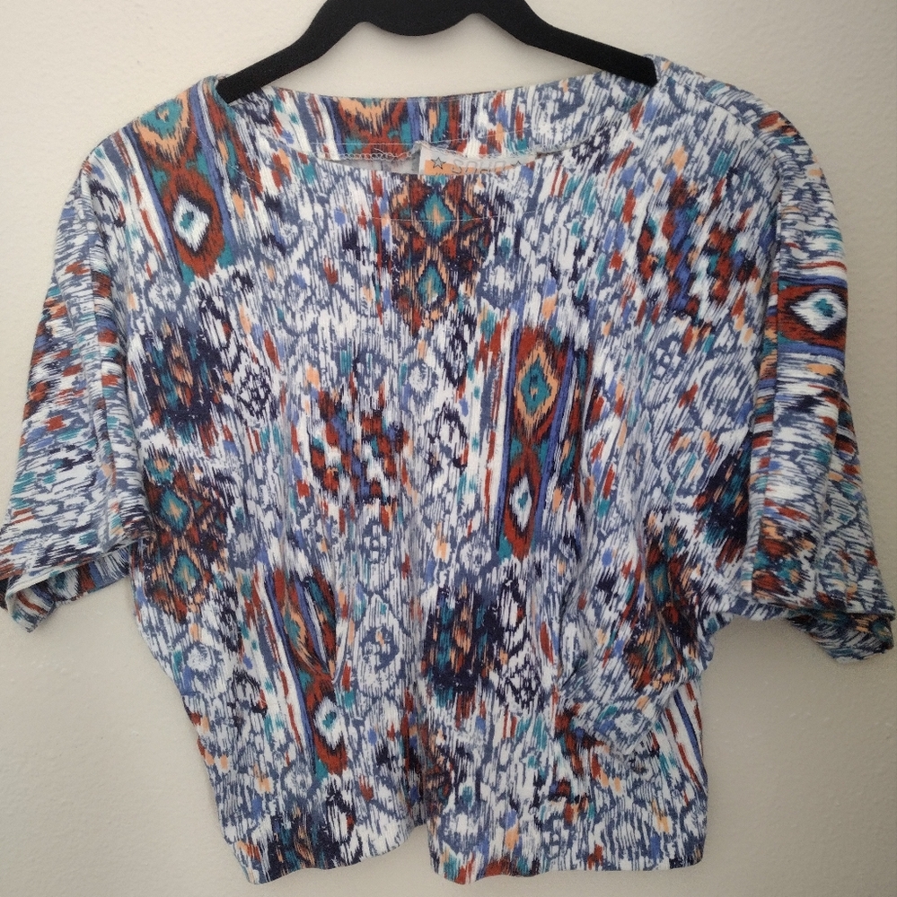 Vintage 80s SOHO Unique Sportwear Blouse